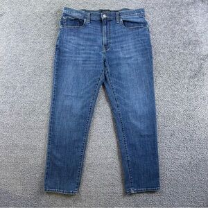 Lucky Brand Jeans 223 Straight Leg Mens 36X32 Fits 37x31.5 Blue Denim Med Wash
